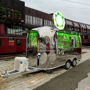 2025 <b>Chinese</b> Manufacturers Fully Equipped Food Trucks Mobile Food Trailer Fast Food Trucks for Sale - Product Image 1