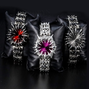 Pulsera de Alambre de Acero Inoxidable con Doble Espina Retorcida, Ajustable, para Hombre y Mujer, Venta al Por Mayor de Joyería - Product Image 3