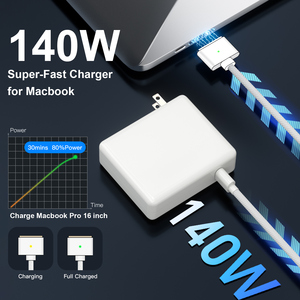 <span class=keywords><strong>Chargeur</strong></span> 140W compatible avec <span class=keywords><strong>MacBook</strong></span> Pro 16/14 pouces et <span class=keywords><strong>MacBook</strong></span> Air 15/13 pouces (2021-2025, M1 M2 M3 M4 M5) |   <span class=keywords><strong>Chargeur</strong></span> magnétique 3-en-1 - Product Image 5