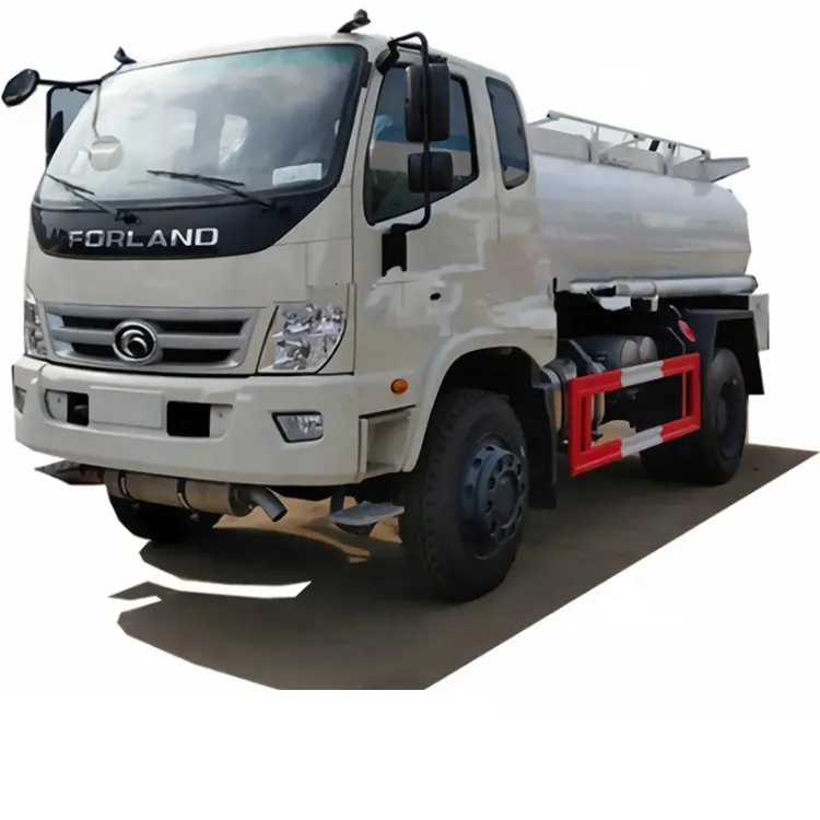 FOTON 4x4 full road 10000Liters Flammable and explosive Vehicle mounted fuel dispenser with 1000 gallon fuel truck tanker