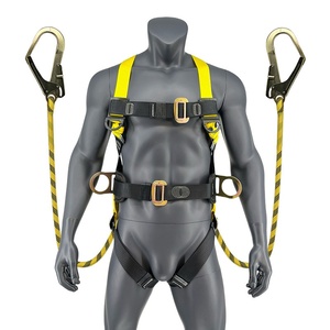 Full-body five-point safety <b>belt</b> anti-fall double hook for aerial <b>work</b> electrician safety <b>belt</b> European-style buffer - Product Image 5
