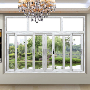 Fenêtre coulissante à coupure thermique LML Fenêtres de style européen Pistes de serrage en verre en acier <span class=keywords><strong>Baie</strong></span> d'affichage Conception en aluminium Fenêtre coulissante - Product Image 3