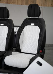 Fundas de Asiento de Cuero Personalizadas al por Mayor <span class=keywords><strong>para</strong></span> Mercedes-Benz Clase C, Clase E, GLC, GLE, Clase A, Juego Completo de 5 Plazas - Product Image 3