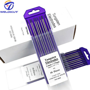 Cao cấp 2.4mm tím ban nhạc WR vonfram điện cực 175mm cho Tig hàn không phóng xạ - Product Image 1