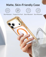 Nouvelles coques magnétiques sans fil intelligentes pour iPhone 17 Pro Max, 16 Plus, 15, 14, 13 – Protection arrière en PC pour iPhone 17 Air