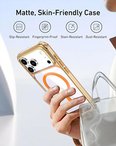 Nuevas Fundas Magnéticas Inalámbricas para iPhone 17ProMax 16Plus 15 14 13, Protección con Cubierta Trasera de PC para iPhone 17Air - Product Image 4