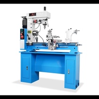 Mini Hobby Combinatie Draaibank Freesmachine HQ800 voor Metaalbewerking en Doe-het-zelf Projecten