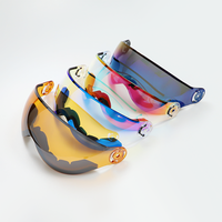 Visière de casque de ski et de snowboard Yijia Optical en gros avec lentille de rechange pour lunettes de protection
