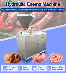 Hoge kwaliteit volautomatische vacuüm worst elektrische verticale snelle worstvuller <span class=keywords><strong>enema</strong></span> machine CE - Product Image 3