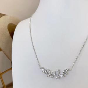 Collier ras du cou en zircon micro-infusé plaqué or 14 carats, en forme <span class=keywords><strong>de</strong></span> papillon à la mode, cadeaux <span class=keywords><strong>de</strong></span> fête des mères pour les femmes - Product Image 5