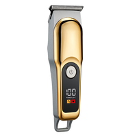 Hot <strong>Selling</strong> Rechargeable Cordless ABS LCD Display Hair Clipper Professional <strong>Barber</strong> Machines Electric Hair <strong>Trimmer</strong> for Men