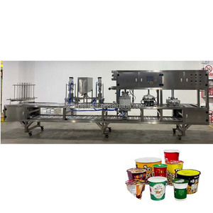 Macchina Sigillatrice Automatica per Secchielli di Carta per Noodles Istantanei, Macchina per Confezionamento di Secchielli di Patatine in Carta - Product Image 1