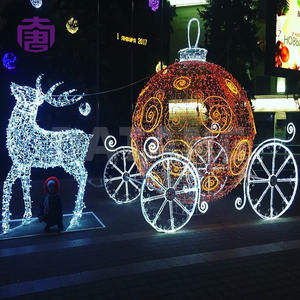 Luz decorativa LED personalizada IP65 para interiores y exteriores, para decoración navideña y festiva de calles. - Product Image 2