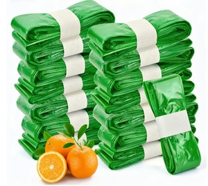 Sacs de recharge Lihuida recyclables anti-odeur <span class=keywords><strong>pour</strong></span> <span class=keywords><strong>poubelle</strong></span> à couches avec poignée Flexiloop (matériau PE) <span class=keywords><strong>pour</strong></span> l'élimination des couches de bébé - Product Image 2