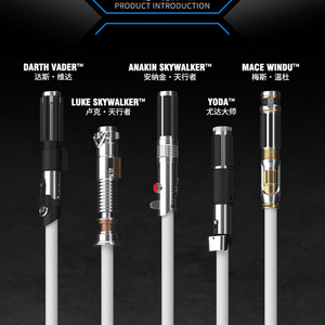 ZD Toys Star Wars Sabre laser Mace <span class=keywords><strong>Windu</strong></span> avec effets lumineux et sonores, modèle de collection, accessoire de cosplay, cadeau pour garçons - Product Image 3