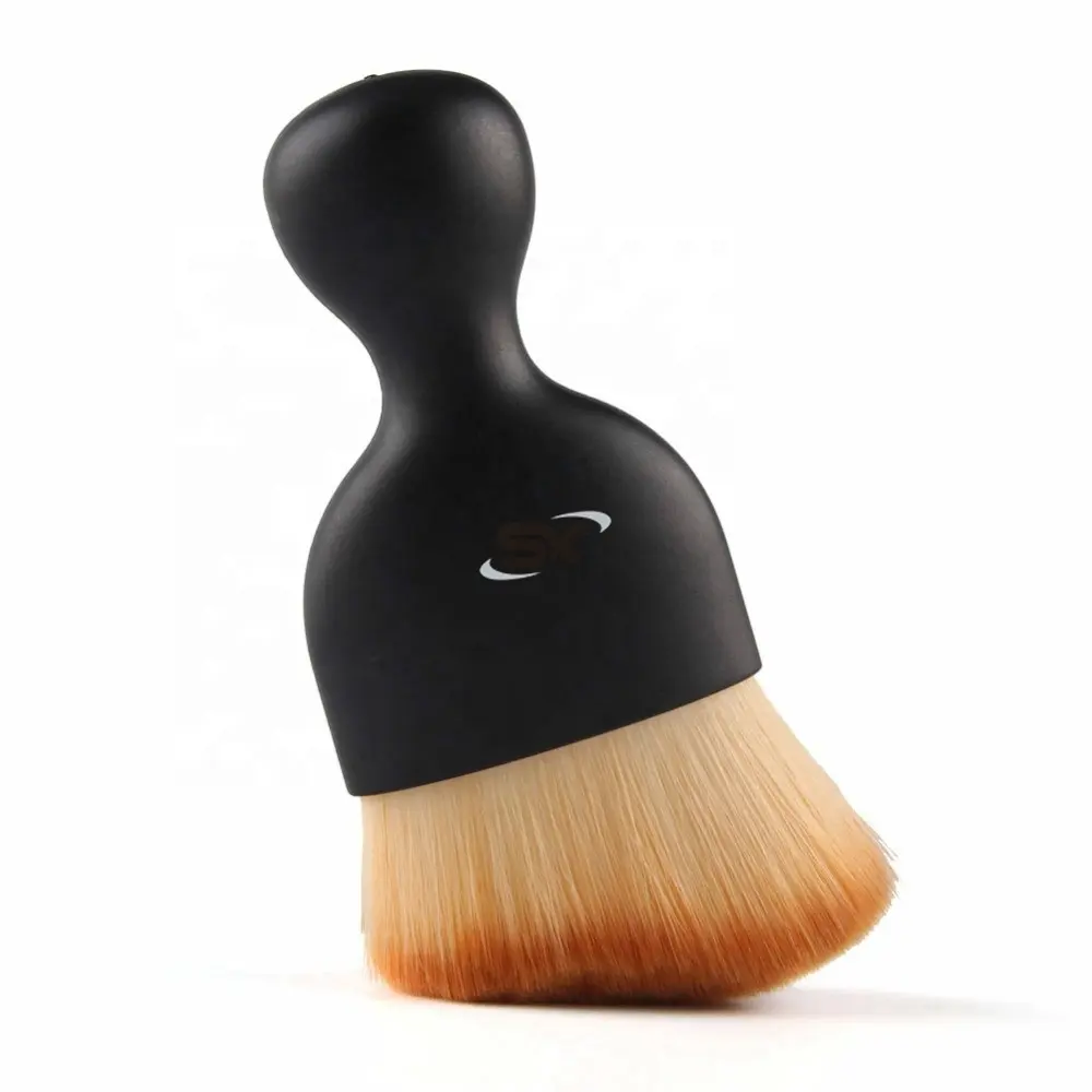 Logo Menyesuaikan Kontur Foundation Bentuk S Cream Blush Loose Powder Makeup Brushes Kosmetik Multifungsi Kuas Make Up