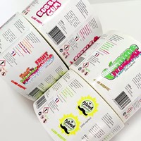 Étiquettes d'Instructions Alimentaires de Haute Qualité Autocollants d'Emballage Imperméables Adhésifs