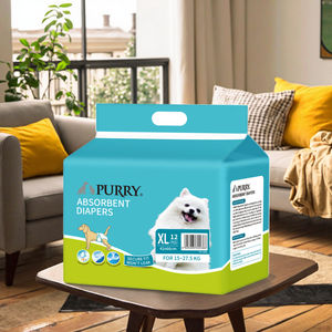 PURRY Almohadillas Personalizadas de Algodón Ecológico para Mascotas, Almohadillas Impermeables Desechables, Absorbentes de Orina para Perros - Product Image 6