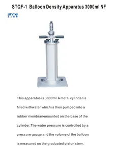 STQF-1 بالون الكثافة جهاز 3000 مللي NF في مكان بالون الكثافة جهاز ل المضغوط الأرض يملأ