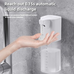 Nuevo Dispensador de Jabón Automático de Escritorio, Inalámbrico, Portátil, Recargable por USB, Resistente al Agua, Montado en la Pared, Máquina de Espuma sin Contacto para el Hogar - Product Image 6