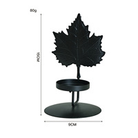 Chandelier scandinave en fer fait main pour bougies chauffe-plat, porte-bougie d'aromathérapie pour salon, table à manger, décoration romantique