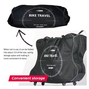 Bolsa de Viaje de Nailon para <span class=keywords><strong>Bicicleta</strong></span>, Estuche de <span class=keywords><strong>Transporte</strong></span> para <span class=keywords><strong>Bicicleta</strong></span> de Carretera 700C - Product Image 4
