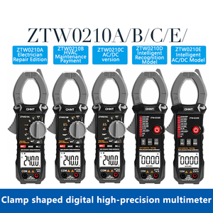 Thông minh kẹp kỹ thuật số độ chính xác cao vạn năng, ampe kế, hoàn toàn tự động AC/DC kẹp mét, kẹp mét ztw0210a B C D E - Product Image 3