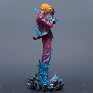 Figure New One-Pieced <span class=keywords><strong>Anime</strong></span> Action Figure Collecting Vinyl Figures Sanji Combat Scenes Child Toy - Product Image 3