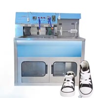 Machine de lavage et de séchage automatique de chaussures, lave-chaussures à vapeur UV pour les blanchisseries et les hôtels
