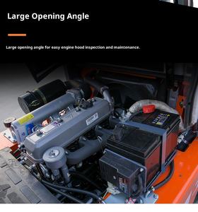 Chariot élévateur diesel puissant Grande capacité de levage Moteur haute performance pour les chantiers de construction et le transport d'équipements lourds - Product Image 3