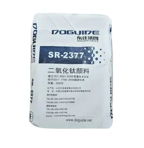 TiO2/sabun yapımı boyama ve kaplama için yüksek beyazlık rutil titanyum dioksit Sr-2377 doguide TiO2 doguide beyaz toz