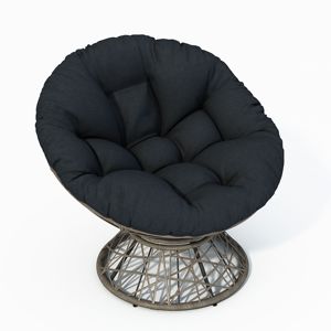 80cm Rond Ei Stoel Kussen Schommelstoel Kussen Papasan Kussen