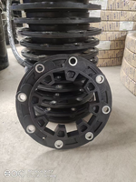 Pompe hydraulique pour engin de forage - Accouplement de pompe en nylon, accouplement de volant d'inertie pour pompe principale hydraulique - Accouplement flexible pour engin de forage rotatif et excavatrice