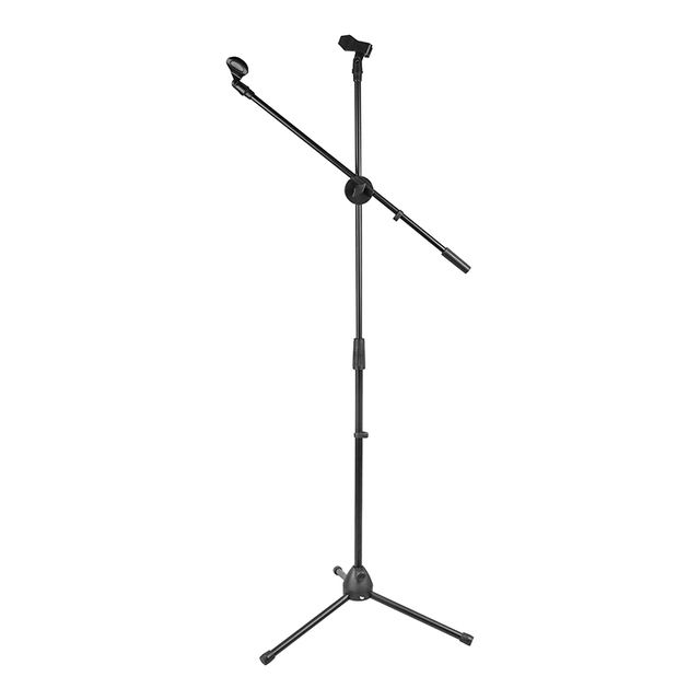 Durable Professional Recording Studio Metal Microphone Arm Stand Adjusting Height Tripod Mic Stand