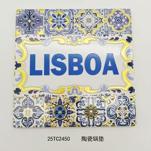 Sous-<span class=keywords><strong>plat</strong></span> en céramique bohème personnalisé, coloré, rond, 3D, créatif, idéal pour la vaisselle – Nouveauté en promotion - Product Image 4