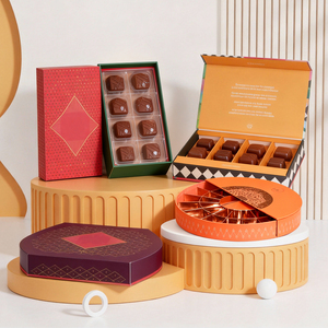 Boîte à chocolats personnalisée biodégradable en forme de cœur, deux prix, <span class=keywords><strong>pour</strong></span> Noël 2026 - Product Image 6