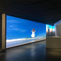 Écran d'affichage LED SMD couleur pleine P2 RGB Hub75, module mural vidéo intérieur SDK 256*128mm, luminosité 5000cd/m², garantie 5 ans