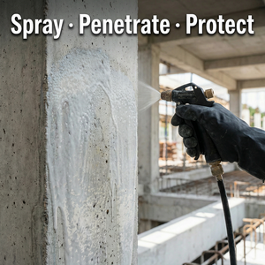 Revêtement protecteur extérieur pénétrant pour façade, résistant aux intempéries, pour la préservation des murs - Product Image 4