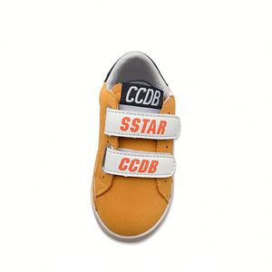 Autumn Collection Wholesale Custom Designer Leather Sneakers for Boys and Girls Luxury Kids Sport Shoes with Rubber Sole - Product Image 5