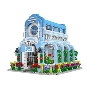 Yuxing Model <span class=keywords><strong>King</strong></span> 16048 Jardin botanique exquis 40 pièces Blocs de construction <span class=keywords><strong>Jouet</strong></span> éducatif pour enfants Ornement - Product Image 5