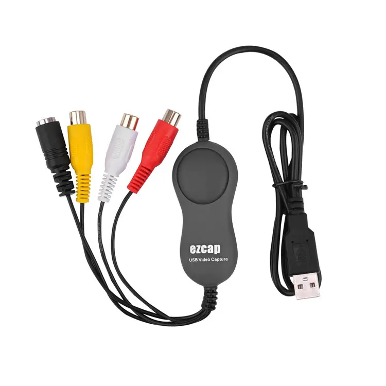 Ezcap159 USB 2.0 Thiết Bị Quay Video Chơi Game Trực Tuyến Hệ Điều Hành Mac OS VLC Trình Phát Đa Phương Tiện OBS Studio Thẻ Thu Video USB