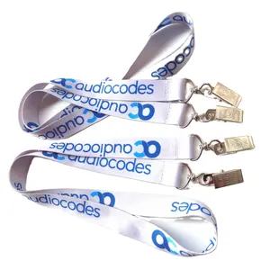 Cordões de alta qualidade com logotipo personalizado cordão de poliéster legal para uso externo cordão personalizado