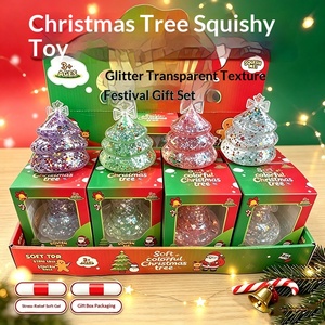 Best-seller transfrontalier : Jouet anti-stress à remontée lente, modèle de Noël (Père Noël, Sapin de Noël), jouet sensoriel à presser pour adultes - Product Image 2