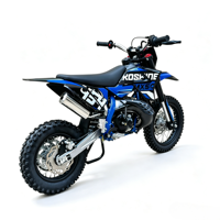 Moto tout-terrain pour enfants KOSHINE MX50 49cc 2 temps avec embrayage automatique, mini motocross pour enfants, course hors route
