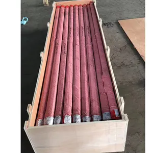 Baja Cina 4.8 12.9 m9 M25 a325 gantungan stud knurled seng disepuh grosir galvanis 1000mm 4m batang berulir