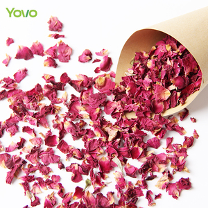 Reine natürliche getrocknete rote Rosenblätter essbare kleine Rosenblätter trockenes Kraut für Tee Kuchen Hochzeit Kerze Handwerk Seife Ätherisches Öl Herstellung - Product Image 4