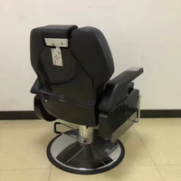 Fauteuils de Barbier Ergonomiques en Cuir Synthétique, Réglables en Hauteur, Rotation à 360 Degrés, Écologiques, Hydrauliques Professionnels pour Salon