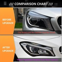 HETOP W117 2014-2020 CLA Mise à niveau pour Benz CLA220 CLA45 CLA260 C117 Ensemble de lampes Phares avant Accessoires modifiés