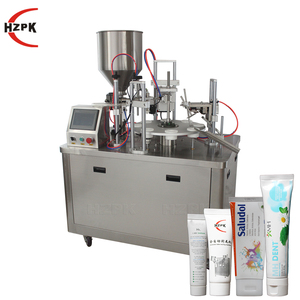 HZPK emballage de tubes pour cosmétiques lotion crème tubes de lotion en plastique souple remplissage et scellage machine à ultrasons - Product Image 1