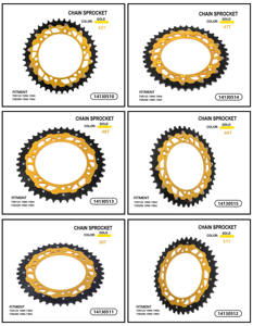Corona de Cadena 428 520 de 42T 45T 47T 48T 49T 50T 51T 52T para Motocicleta DUKE 200 <span class=keywords><strong>125</strong></span> para <span class=keywords><strong>KTM</strong></span> <span class=keywords><strong>HONDA</strong></span> YAMAHA KAWASAKI SUZUKI - Product Image 3